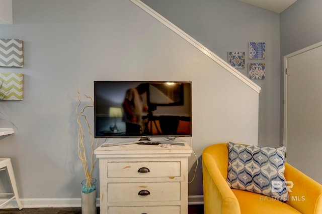 view of sitting room