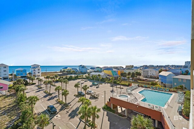 1524 W Beach Blvd Unit 506, Gulf Shores, AL 36542 - aerial view with a water view