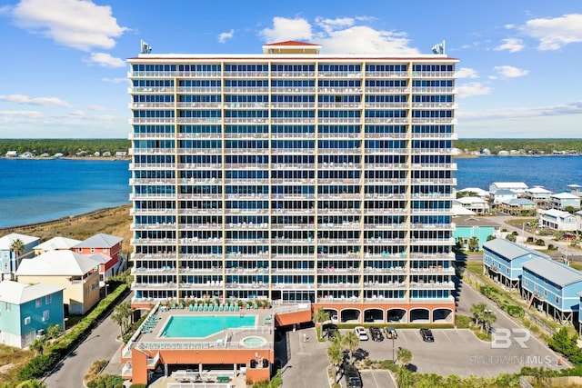 1524 W Beach Blvd Unit 506, Gulf Shores, AL 36542 - view of property featuring a water view