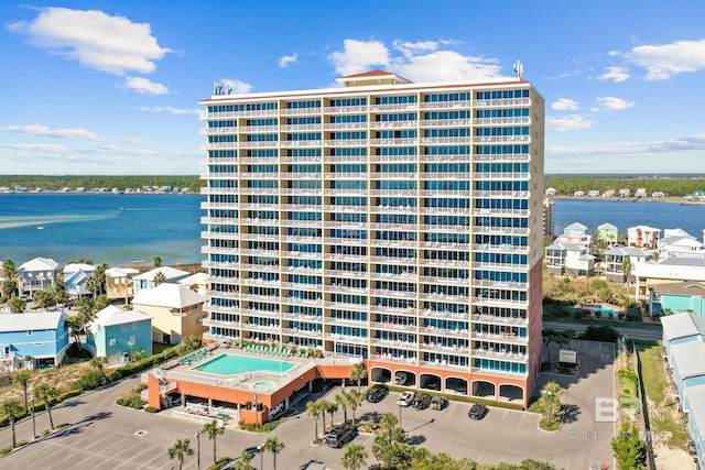 1524 W Beach Blvd Unit 506, Gulf Shores, AL 36542 - view of property featuring a water view