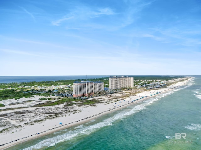 bird's eye view of expansive coastline