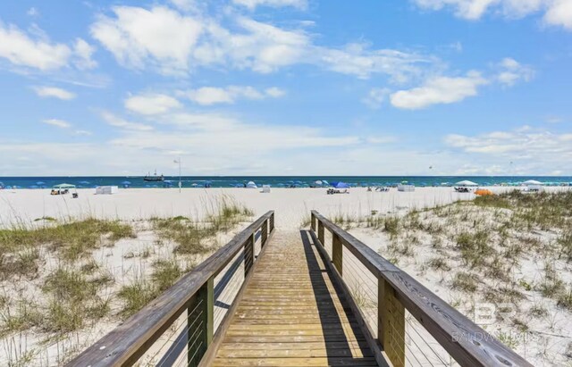 27070 Perdido Beach Blvd Unit 10W, Orange Beach, AL 36561 - exterior space featuring a water view and a view of the beach