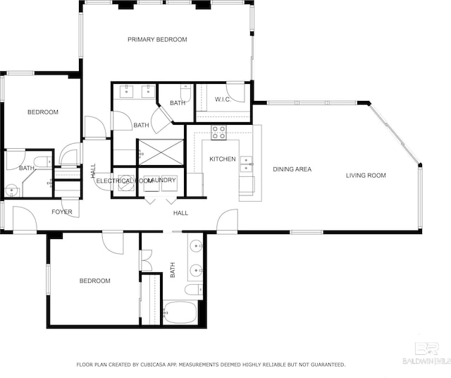 453 Dune Dr Unit 101, Gulf Shores, AL 36542 - view of layout