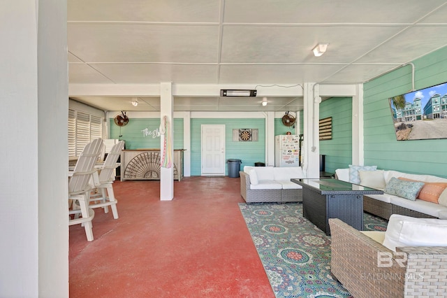 view of patio / terrace with an outdoor hangout area