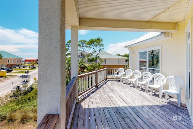 310 Audubon Pl, Dauphin Island, AL 36528 - view of wooden terrace
