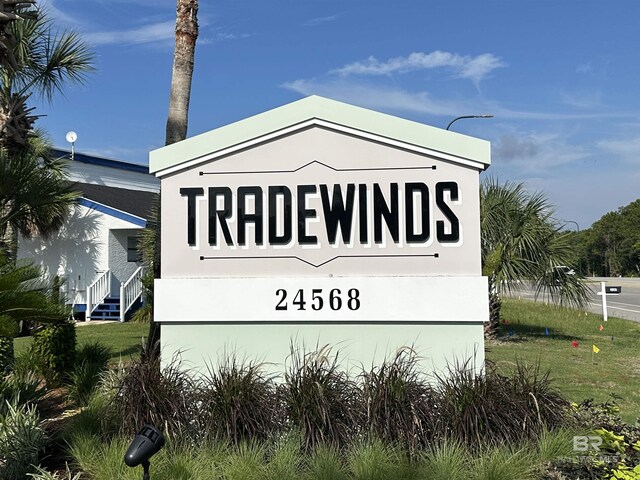 24568 Perdido Beach Blvd Unit 502, Orange Beach, AL 36561 - view of community / neighborhood sign
