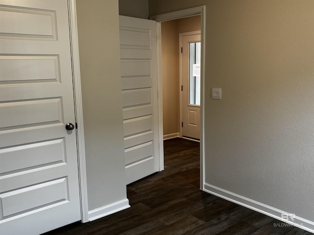 13710 Logan Pl, Foley, AL 36535 - hall with dark wood-style floors and baseboards