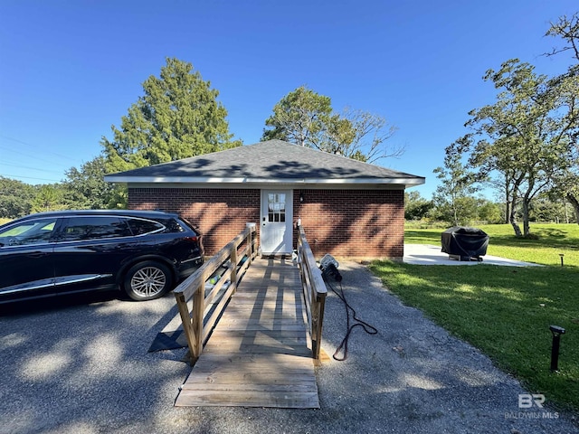 14313 Hemley Rd, Coden, AL 36523 - view of garage