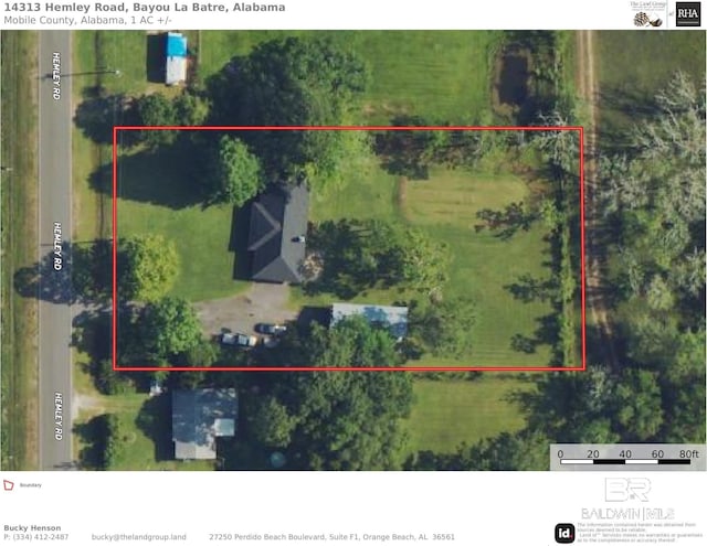 14313 Hemley Rd, Coden, AL 36523 - map / location