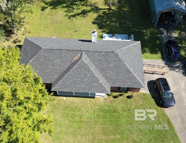 14313 Hemley Rd, Coden, AL 36523 - view from above of property