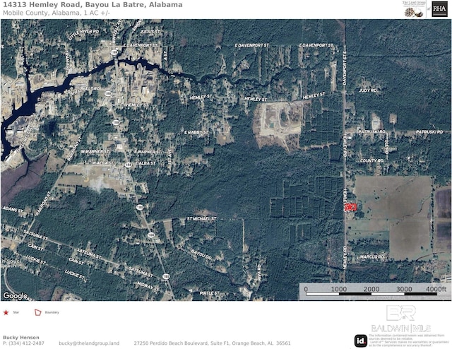 14313 Hemley Rd, Coden, AL 36523 - map / location