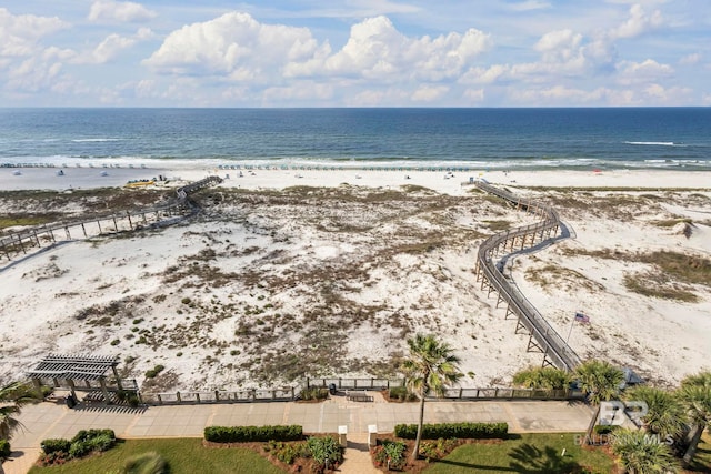 527 Beach Club Trl Unit C908, Gulf Shores, AL 36542 - drone / aerial view featuring a beach view and a water view