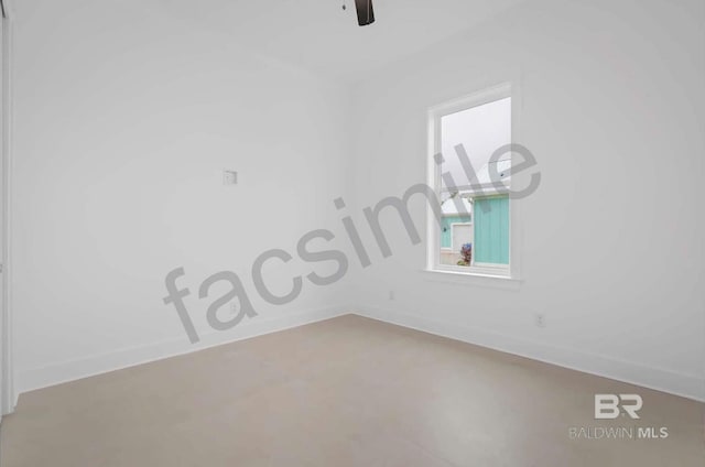 view of unfurnished room