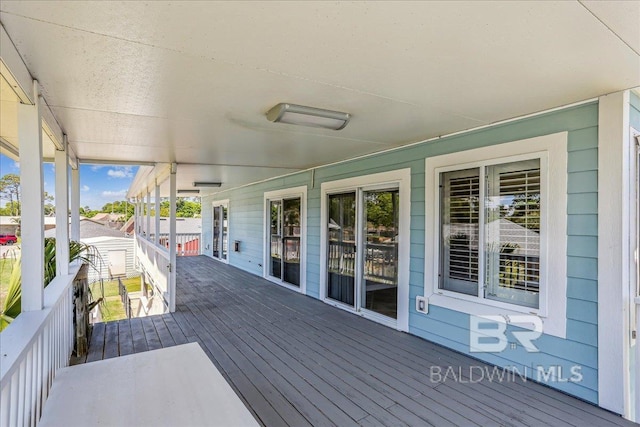 5553 Ponte Verde Rd, Pensacola, FL 32507 - view of wooden terrace