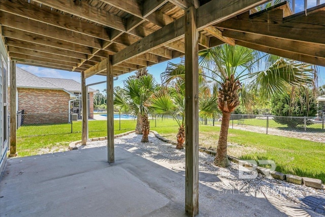 5553 Ponte Verde Rd, Pensacola, FL 32507 - view of patio with fence