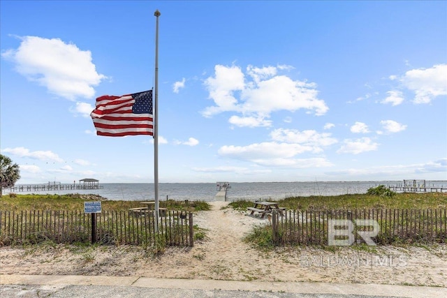 5553 Ponte Verde Rd, Pensacola, FL 32507 - water view with fence