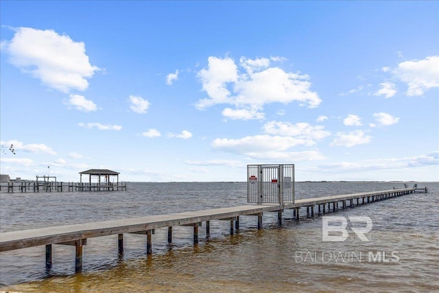 5553 Ponte Verde Rd, Pensacola, FL 32507 - view of dock featuring a water view and a pier