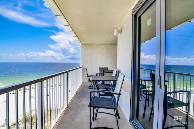 24522 Perdido Beach Blvd Unit 4909, Orange Beach, AL 36561 - balcony featuring a water view