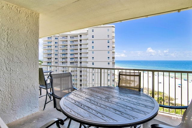 24522 Perdido Beach Blvd Unit 4909, Orange Beach, AL 36561 - balcony with view of water and beach