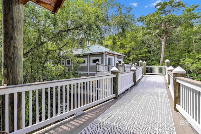 42168 Bayou Rd, Bay Minette, AL 36507 - view of wooden deck