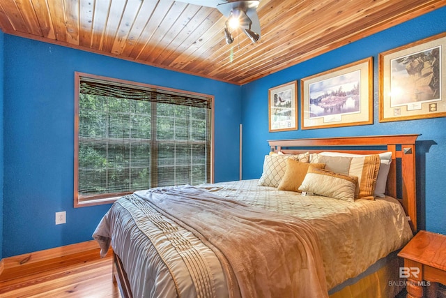 42168 Bayou Rd, Bay Minette, AL 36507 - bedroom featuring wood ceiling and wood finished floors