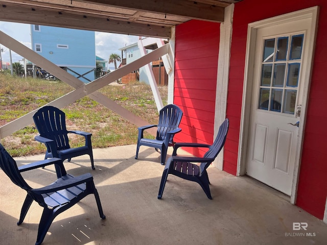 view of patio