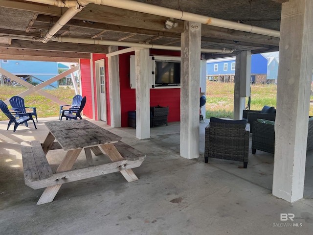 403 E Bernard Ct, Gulf Shores, AL 36542 - view of patio / terrace featuring an outdoor living space