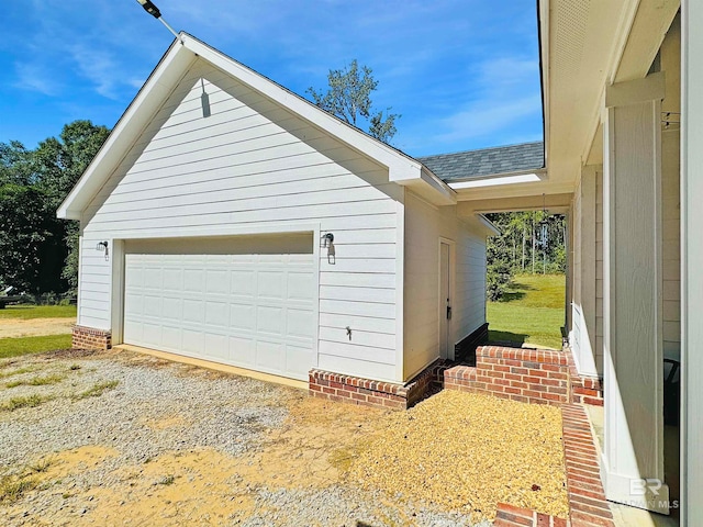 view of property exterior