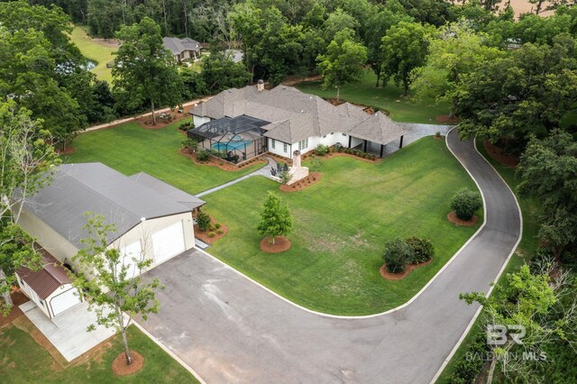aerial view
