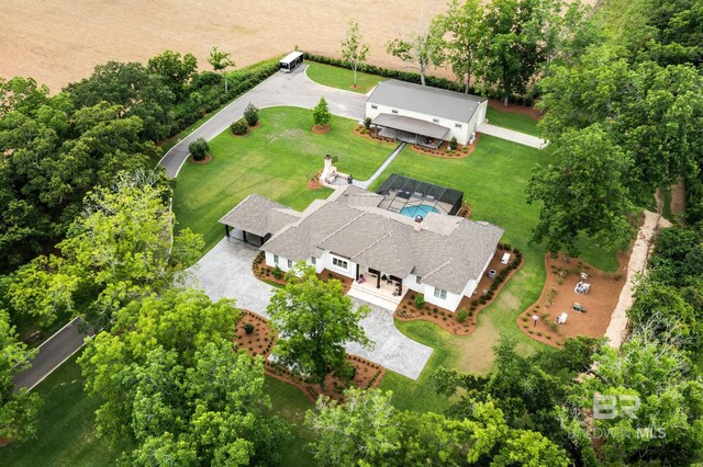 bird's eye view
