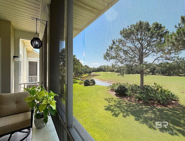 200 Peninsula Blvd Unit A202, Gulf Shores, AL 36542 - view of green lawn featuring a water view
