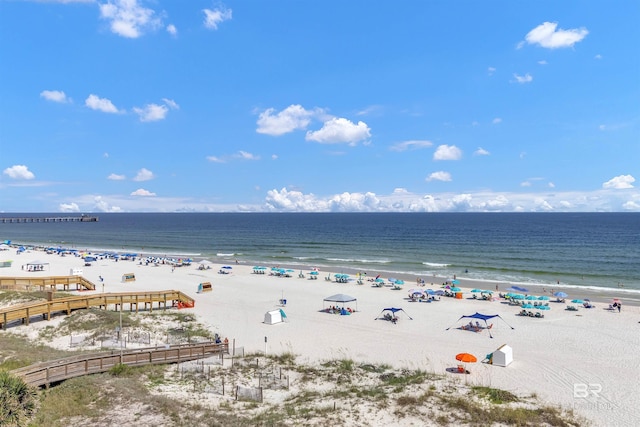 517 E Beach Blvd Unit 5D, Gulf Shores, AL 36542 - water view featuring local beach
