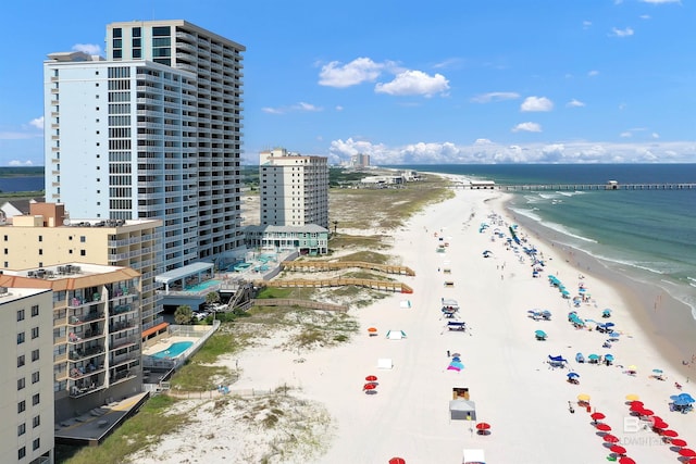 517 E Beach Blvd Unit 5D, Gulf Shores, AL 36542 - water view with nearby beach