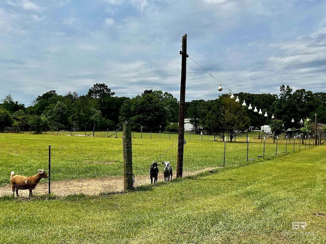 view of home's community with a view of countryside