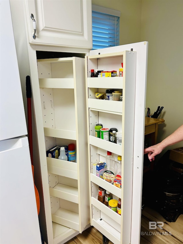 view of pantry