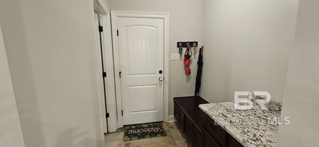 interior space featuring tile patterned floors