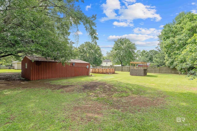 25779 Austin Rd, Daphne, AL 36526 - view of yard with an outbuilding