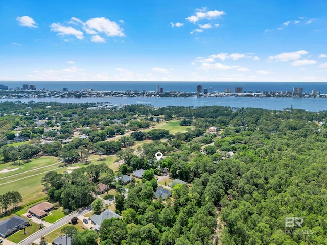 1352 W Fairway Dr, Gulf Shores, AL 36542 - aerial view featuring a water view