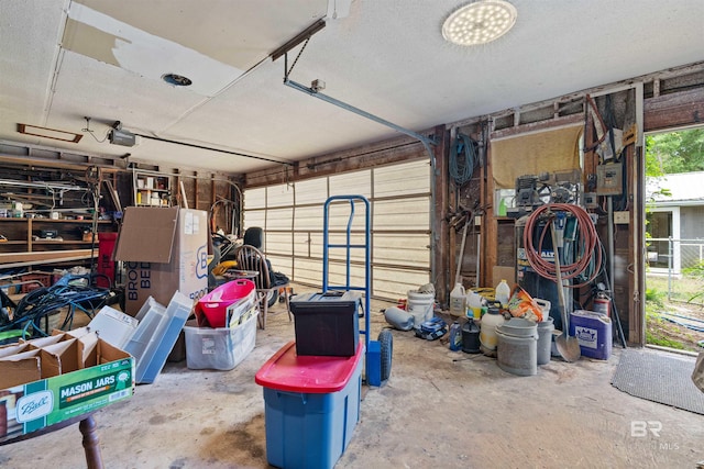 1101 Alabama Ave, Dauphin Island, AL 36528 - garage with a garage door opener