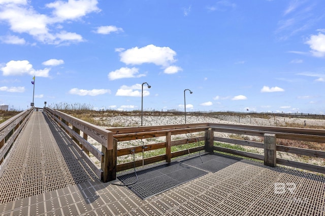 view of deck