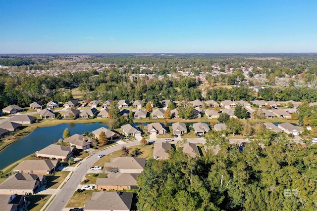 1234 Surrey Loop, Foley, AL 36535 - aerial view of property and surrounding area featuring nearby suburban area and a large body of water