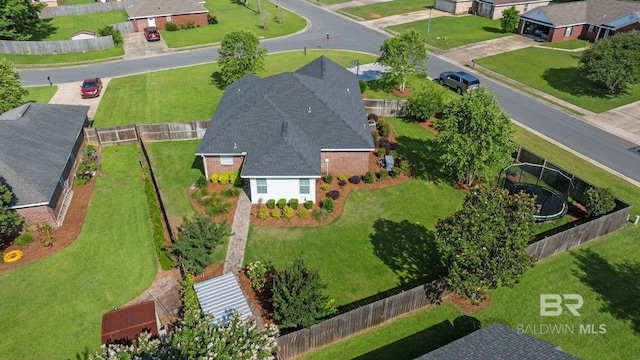 129 Oakwood Ave, Fairhope, AL 36532 - aerial perspective of suburban area