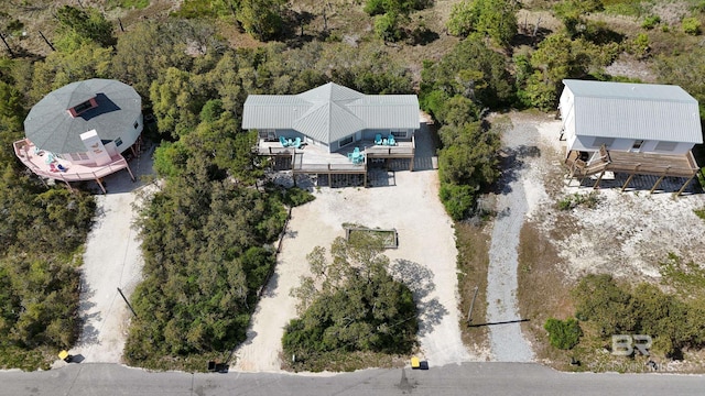 aerial view of property and surrounding area