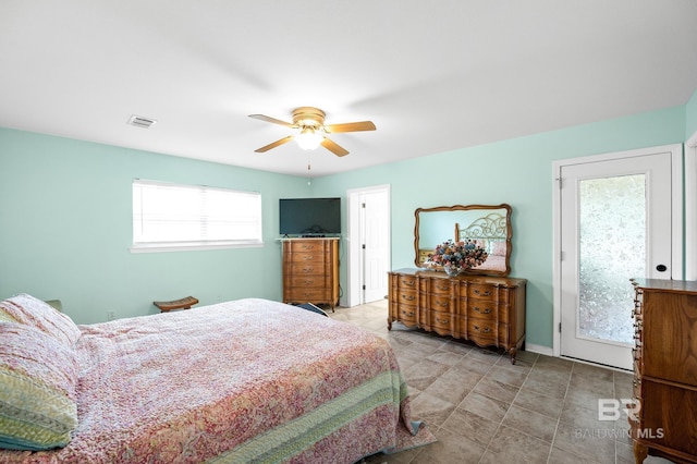 2553 Santa Rosa Dr, Lillian, AL 36549 - bedroom featuring a ceiling fan