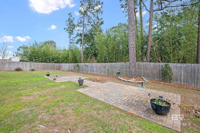 2553 Santa Rosa Dr, Lillian, AL 36549 - view of yard featuring a patio