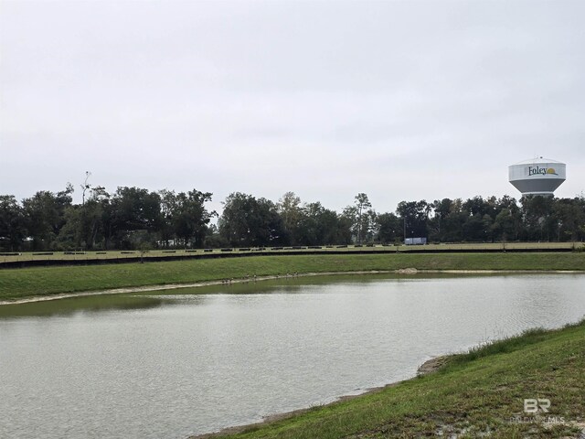 view of water feature