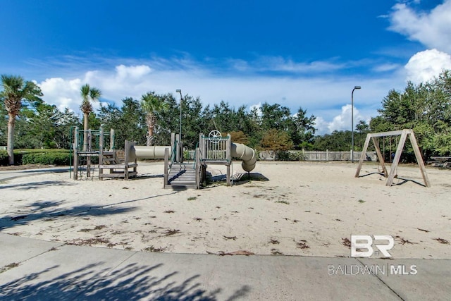 view of community playground