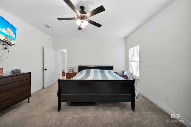 1246 Pembroke Way, Foley, AL 36535 - bedroom featuring light carpet and a ceiling fan