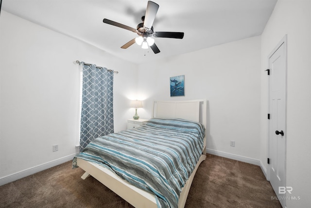 1246 Pembroke Way, Foley, AL 36535 - carpeted bedroom featuring baseboards and ceiling fan