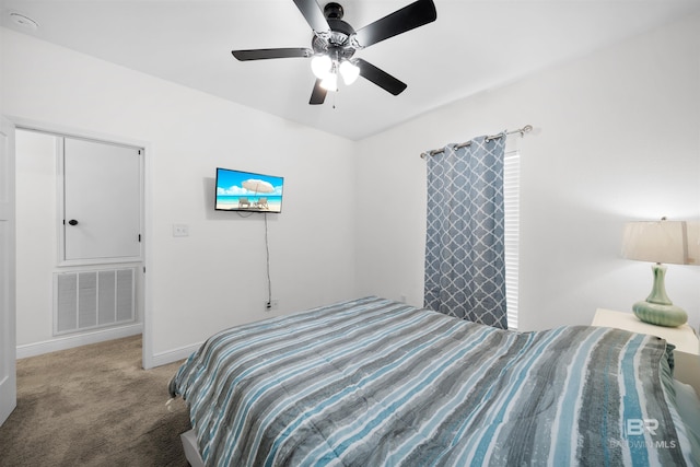 1246 Pembroke Way, Foley, AL 36535 - carpeted bedroom with baseboards and a ceiling fan